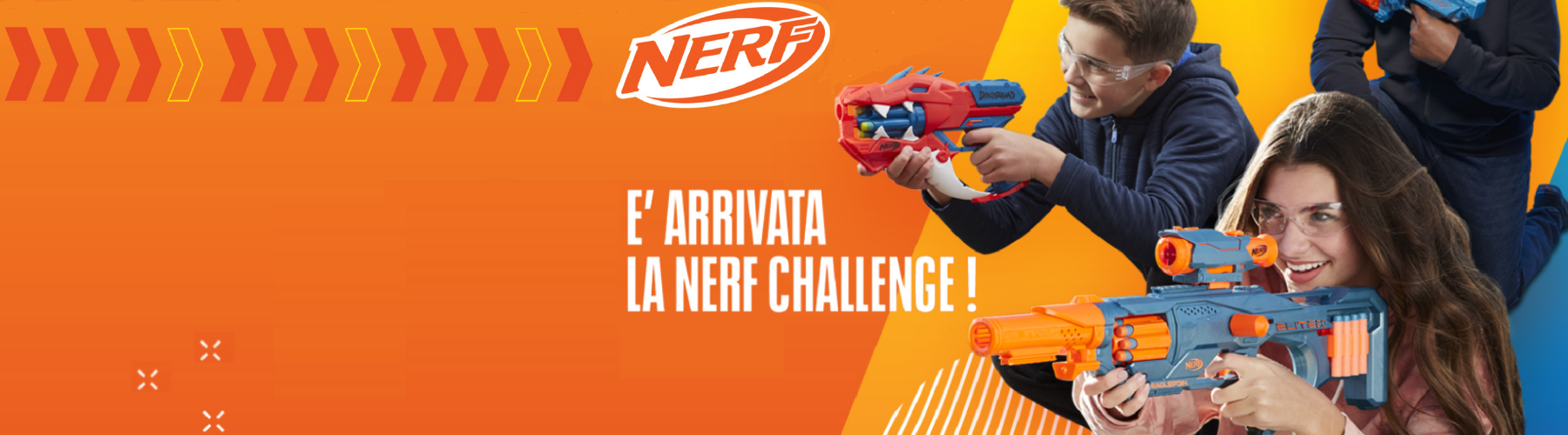 È arrivata la Nerf Challenge! Potresti essere tu il Campione italiano!