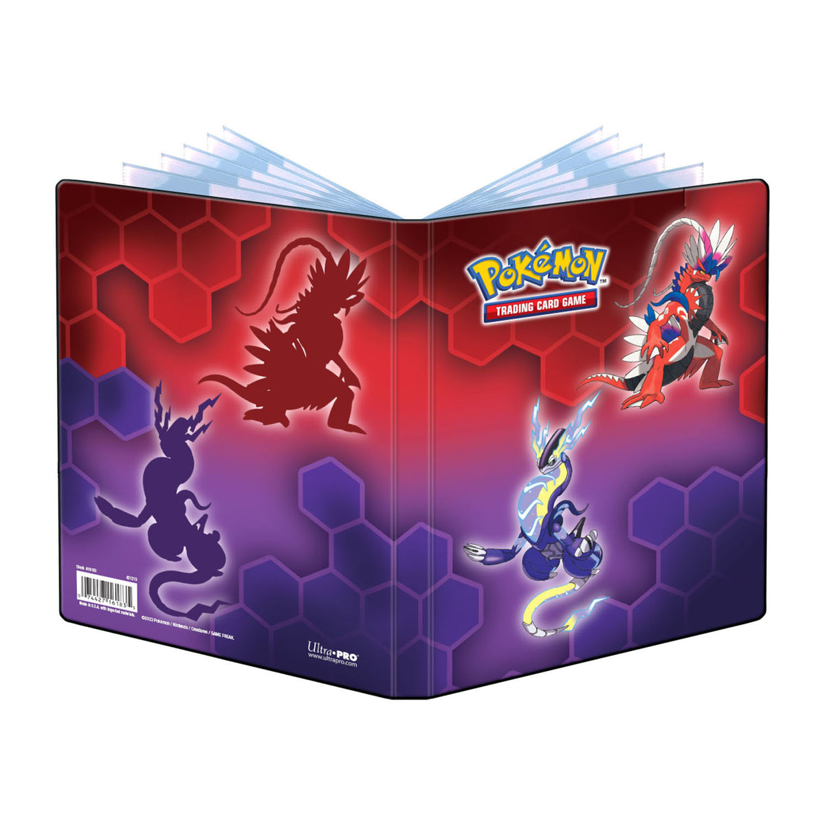 GAMEVISION Pokémon Album Koraidon E Miraidon 12 Pagine E 4 Tasche - CA — Mornati  Paglia