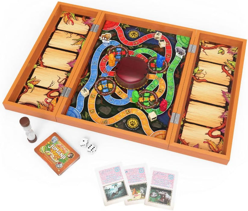 SPIN MASTER Jumanji Il Gioco In Legno Massiccio - 6062356