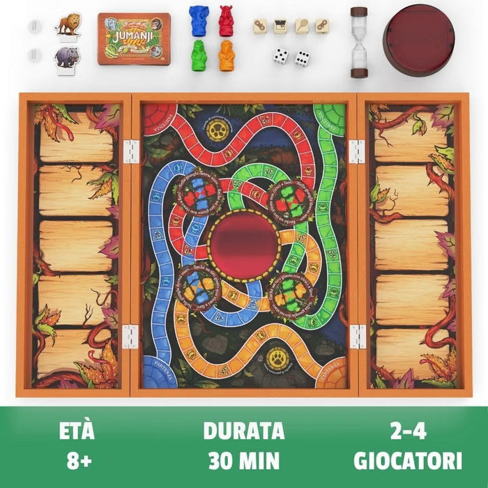 SPIN MASTER Jumanji Il Gioco In Legno Massiccio - 6062356