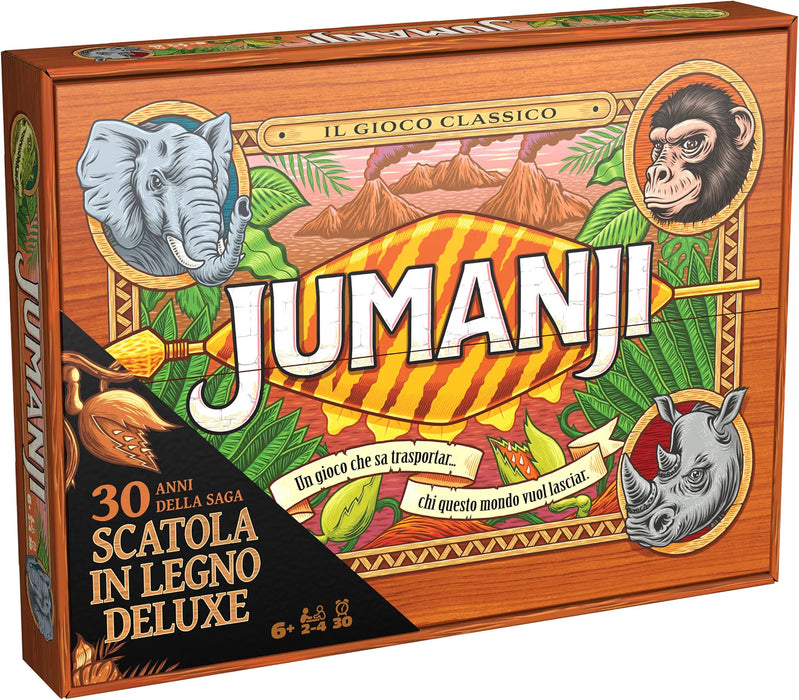 SPIN MASTER Jumanji Il Gioco In Legno Massiccio - 6062356