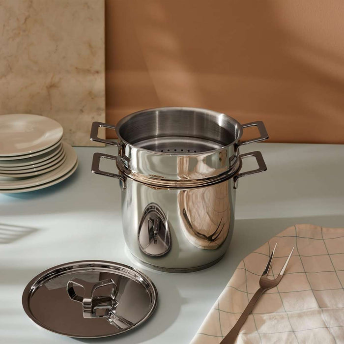 ALESSI Set Pentola Pastaiola 3 Pezzi - AJM306SET