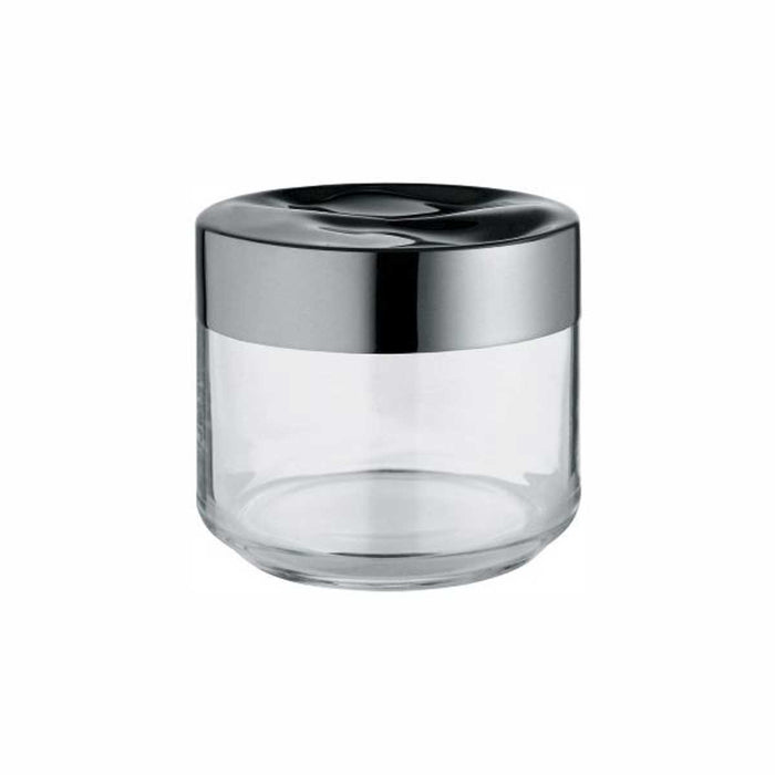 ALESSI Barattolo Ermetico In Vetro Con Coperchio In Acciaio Inossidabile 18/10 - LC09