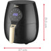 ARDES Eldorada Maxi Friggitrice Ad Aria 5Lt - AR1K33