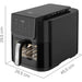 ARDA Friggitrice Ad Aria Infinity Win 8L - ARFRYA08LV