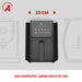 ARDES Friggitrice Ad Aria 5L - ARFRYA10L