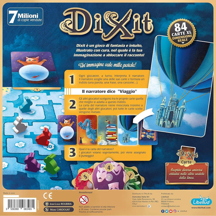 ASMODEE Dixit Gioco Da Tavolo, Edizione In Italiano - 8000
