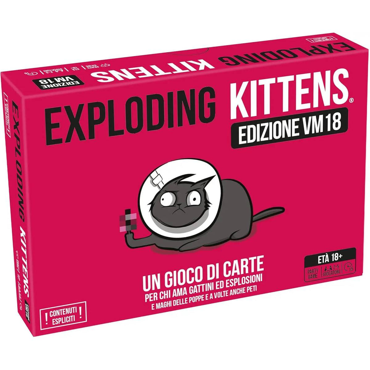 ASMODEE Exploding Kittens Vm18 Pink Edition - 8661 — Mornati Paglia