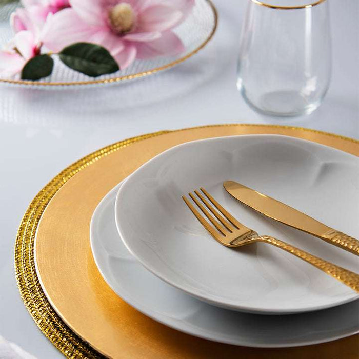 BERGAMASCHI Tovaglietta Round Oro 36Cm Excélsa - 65429