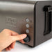 BLACK DEKER Tostapane Inox 900W Con Pinze - BXTOA900E