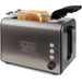 BLACK DEKER Tostapane Inox 900W Con Pinze - BXTOA900E