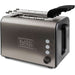 BLACK DEKER Tostapane Inox 900W Con Pinze - BXTOA900E