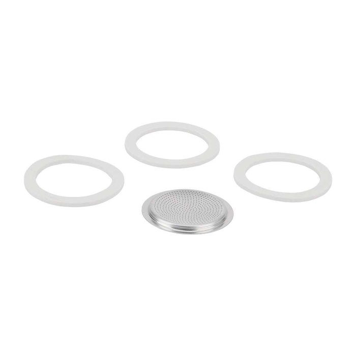 BIALETTI Kit 3 Guarnizioni Con Filtro 4 Tazze - 09729