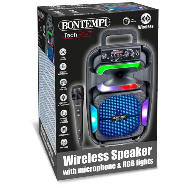 BONTEMPI Cassa Wireless Con Microfono - 491030