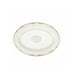 BRANDANI Vassoio Da Portata Golden Eye New Bone China