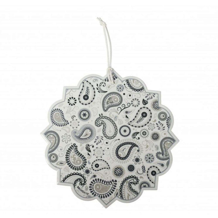 BRANDANI Decoration Shanti Bianco Ceramica Sughero - 52844