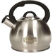 BRANDANI Bollitore Inox Con Manico Soft Touch Nero 2,7Lt - 59162