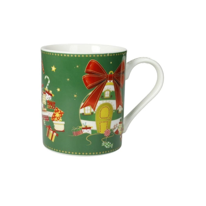 BRANDANI Set 2 Mug Elfomagia In New Bone China