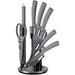BERLINGER HOUSE Set Di 8 Coltelli Con Supporto In Acrilico - BH2883