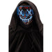 CARNIVAL TOYS Maschera Horror In Plastica Con Decorazioni Luminose