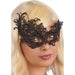 CARNIVAL TOYS Maschera Nera In Tessuto Macrame'