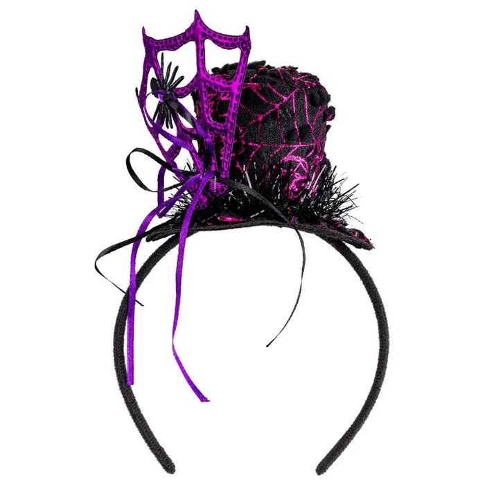 CARNIVAL TOYS Mini Cappellino Con Ragnatela Viola