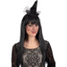 CARNIVAL TOYS Cappellino Strega Nero Con Decorazioni