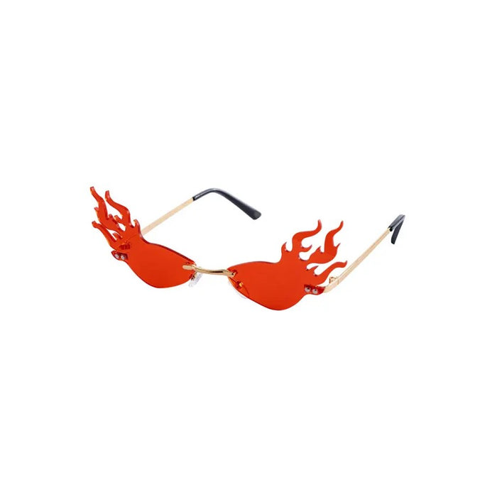 CARNIVAL TOYS Occhiali In Metallo Con Fiamme