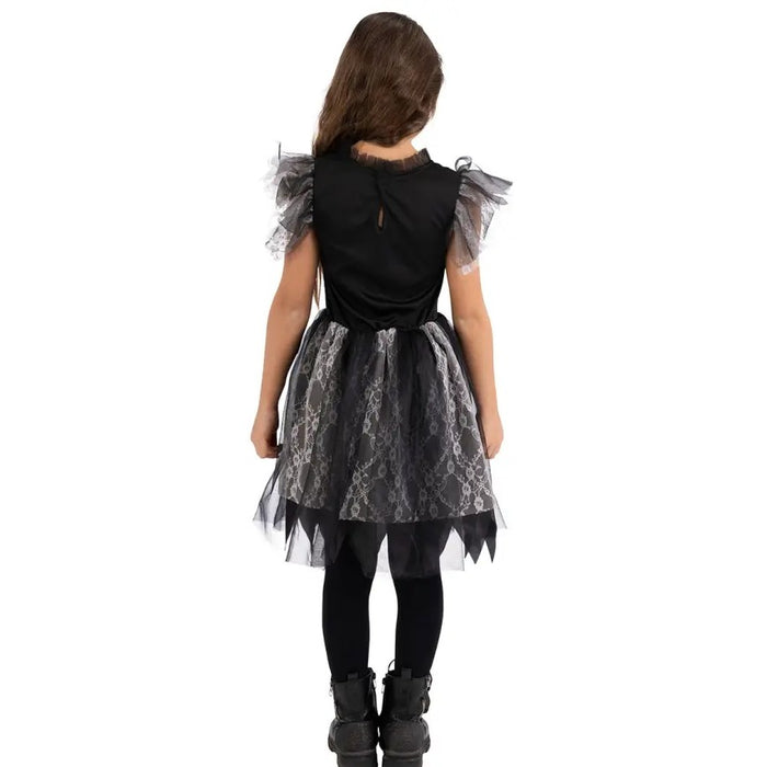 CARNIVAL TOYS Costume Scheletrina Taglia 4-5 Anni