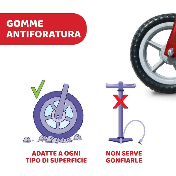 CHICCO Balance Bike Red Bullet Colore Rossa - 000171600000