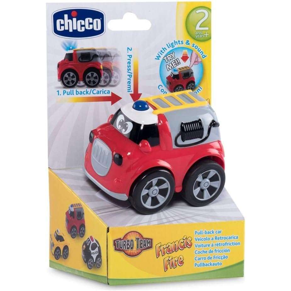 CHICCO Macchinina Team Workers Pompieri 000790200 Mornati Paglia
