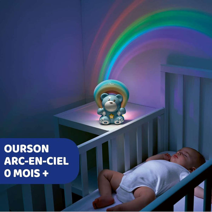CHICCO Orsetto Arcobaleno Azzurro - 0010474200000