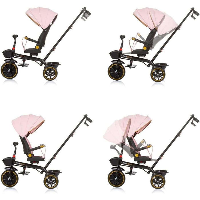 CHIPOLINO Triciclo Con Capote Max Sport Flamingo - TRKMS02406FL