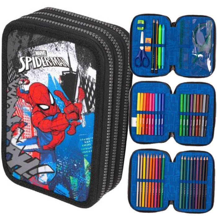 Safta Nerf GAME - Astuccio triplo grande, astuccio per bambini, ideale per bambini in età scolastica, comodo e versatile, qualità e resistenza, 21,5 x 8 x 10 cm, Nero, M, Casual Safta Nerf GAME - Astuccio triplo grande, astuccio per bambini, ideale per bambini in età scolastica, comodo e versatile, qualità e resistenza, 21,5 x 8 x 10 cm, Nero, M, Casual