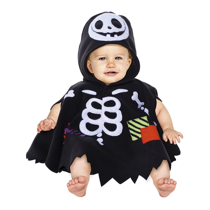 CARNAVAL QUEEN Mantellina Scheletro Baby