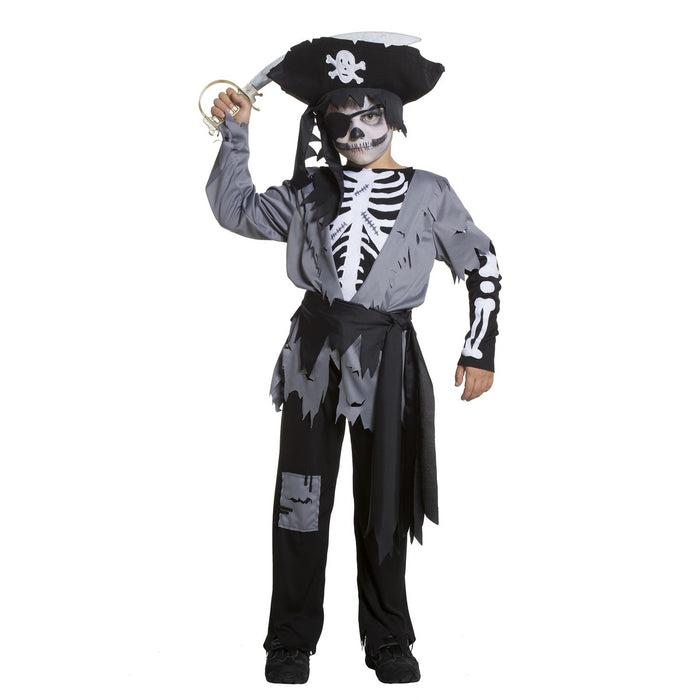 CARNAVAL QUEEN Costume Zombie Pirata Bambino