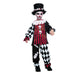 CARNAVAL QUEEN Costume Horror Clown Bambino