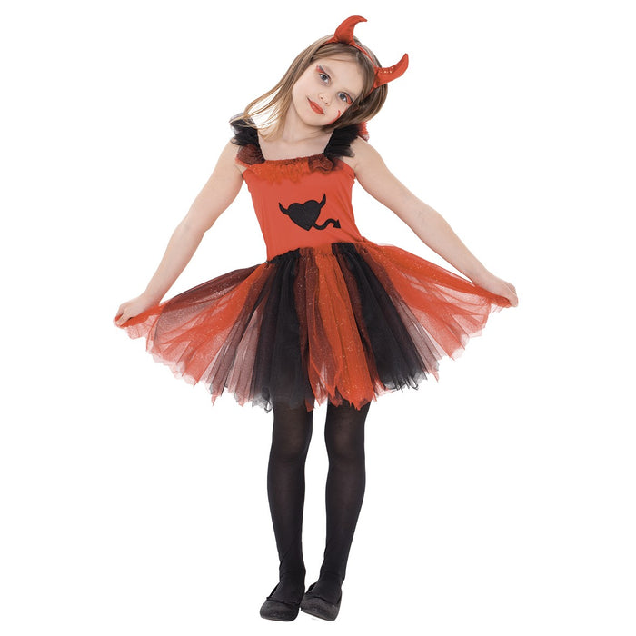 CARNAVAL QUEEN Costume Diavoletta Bambina