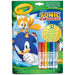 CRAYOLA Sonic Album Attività Da Colorare Con Pennarelli - 04-0866