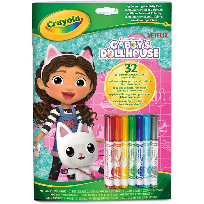 CRAYOLA Album Attività Coloring Gabby S Dollhouse - 04-7024