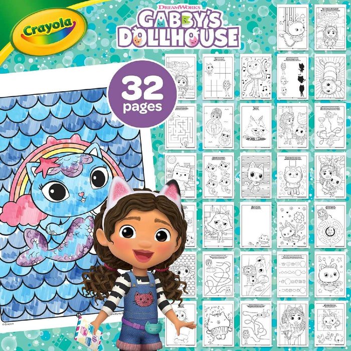 CRAYOLA Album Attività Coloring Gabby S Dollhouse - 04-7024