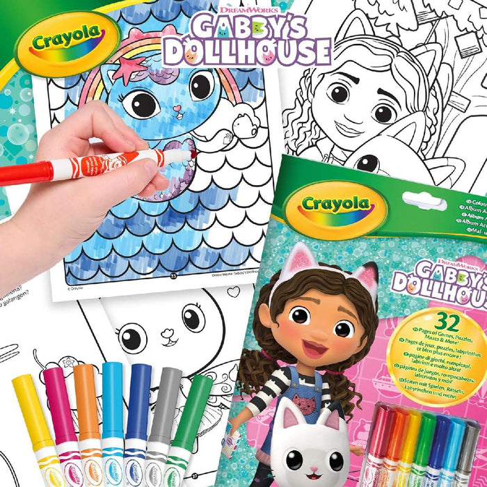 CRAYOLA Album Attività Coloring Gabby S Dollhouse - 04-7024