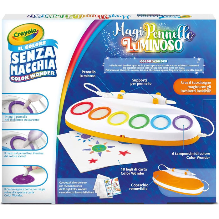 CRAYOLA Color Wonder Pennello Magico Luminoso - 25-6000