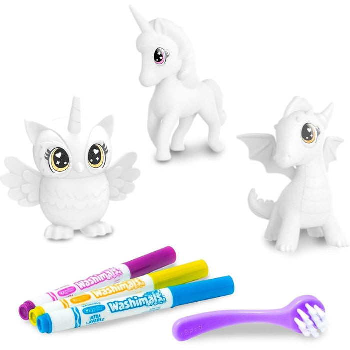 CRAYOLA Washimals Peculiar Pets Set Ricarica 3 Cuccioli - 74-7700