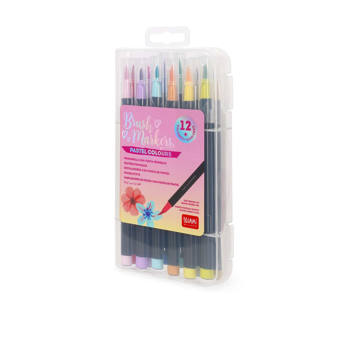 60 pcs Colorazione Penne, Doppia Punta di Pennello... – Grandado