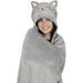 LEGAMI Coperta Con Cappuccio Kitty Cosy Hugs - LEGCBL0003