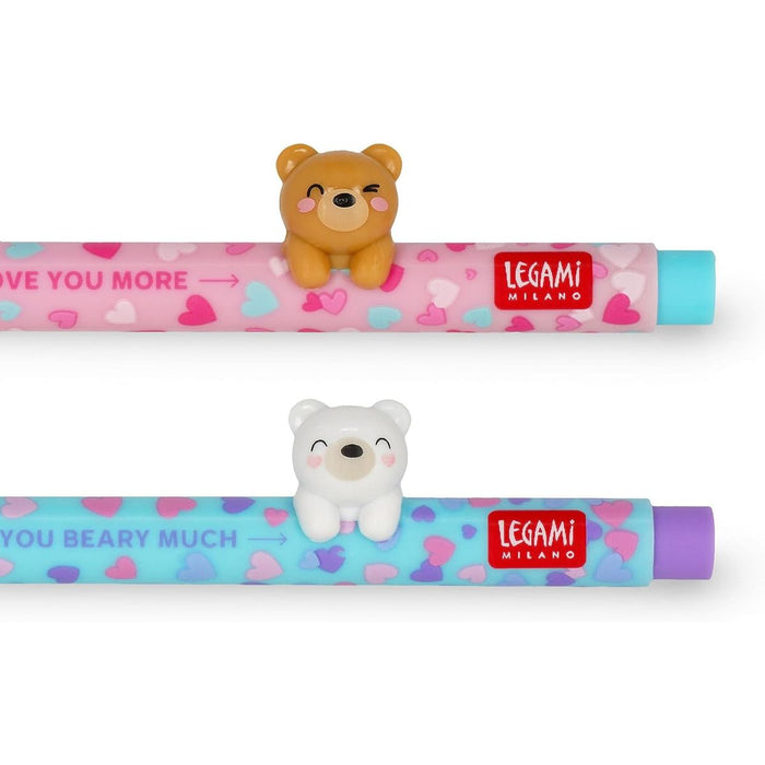 LEGAMI Set Di 2 Penne Gel Beary In Love - LEGCCPSET1