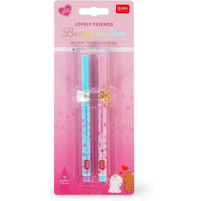 LEGAMI Set Di 2 Penne Gel Beary In Love - LEGCCPSET1