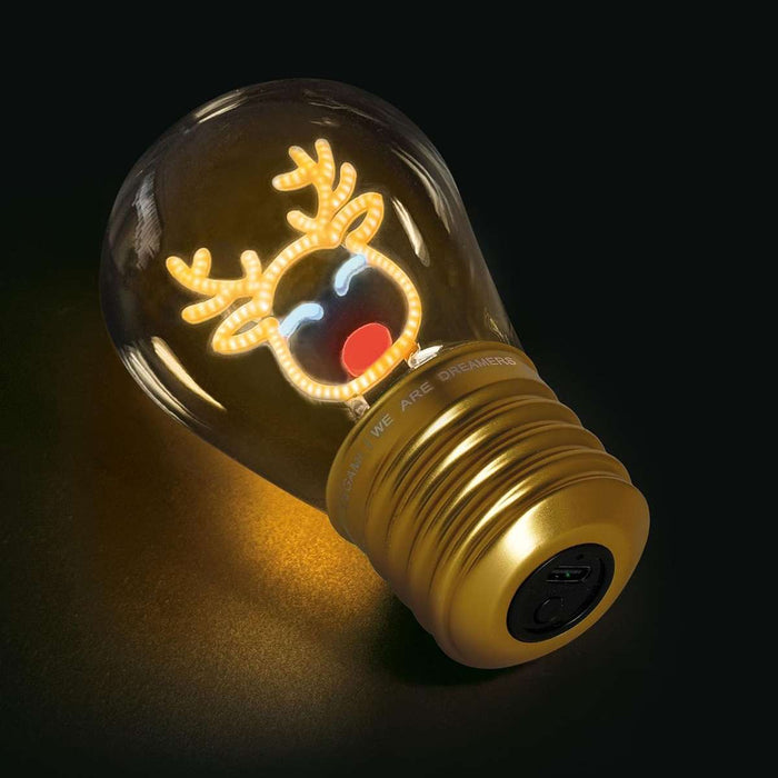 LEGAMI Lampada Da Tavolo Lampadina Reindeer - LEGCLB0002