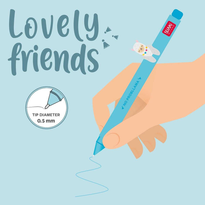 LEGAMI Penna Gel Lovely Friends Llama - LEGCPP0010